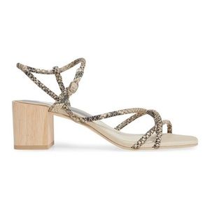 Dolce Vita Zayla Block Heel in Snake